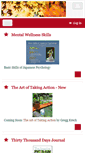 Mobile Screenshot of distancelearningpsychology.org